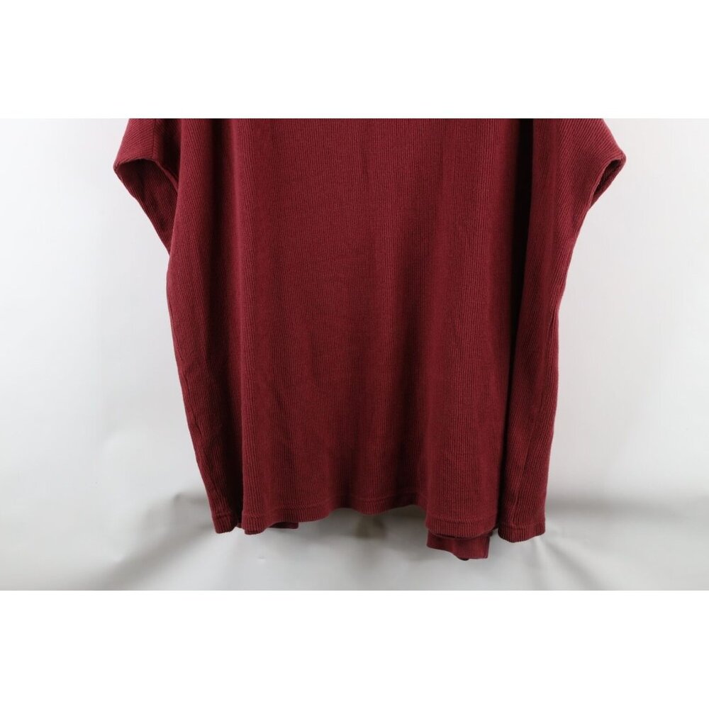 Vtg 90s Woolrich Mens 4XL Faded Striped Thermal Ribbed Knit Long Sleeve T-Shirt - Picture 10 of 10